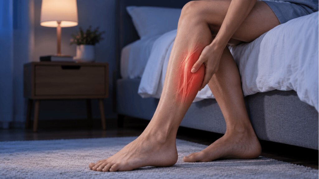 Night leg cramps that may be linked to circulation problems